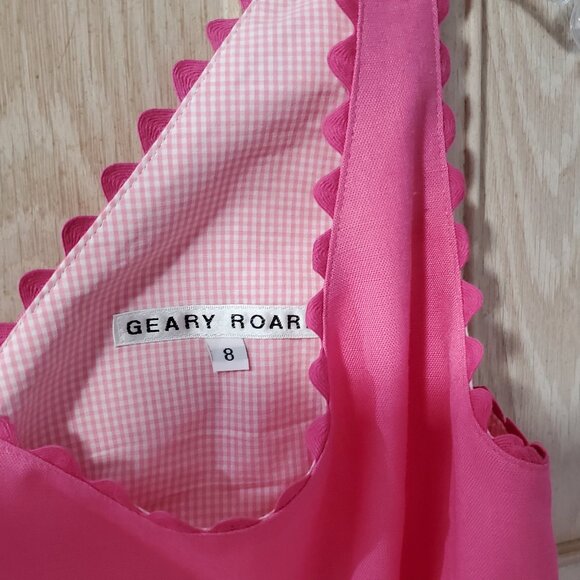 Classic Sheath Dress and Matching Jacket by Designer Geary Roark, Size 8 - Picture 10 of 16